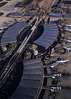 Module d'échange de l'aérogare 2 Aéroport Charles de Gaulle