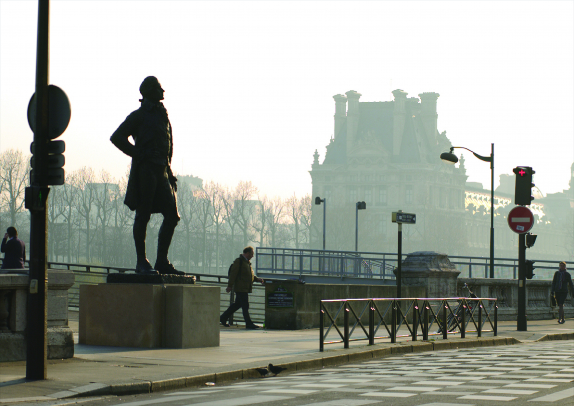 Monument à Thomas Jefferson, Paris (Photo Pascal Borie)