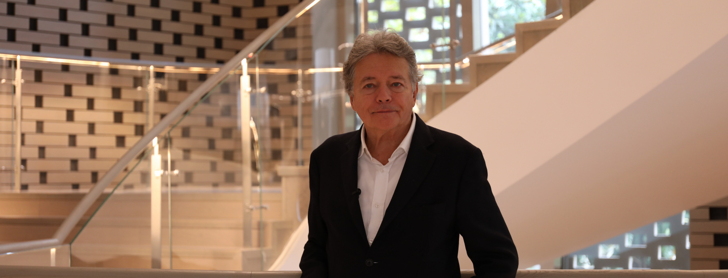 Christian de Portzamparc, lauréat du Grand Prix d'Architecture de l'Académie des beaux-arts