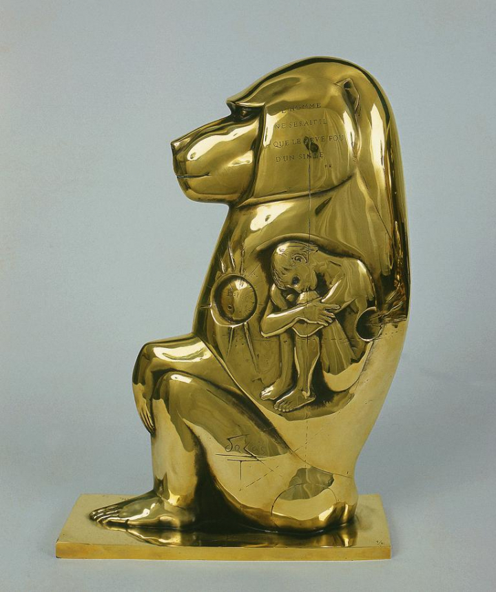 Trémois, Cynocéphale, 1977, bronze poli, 54 x 38 x 13 cm. Photo DR