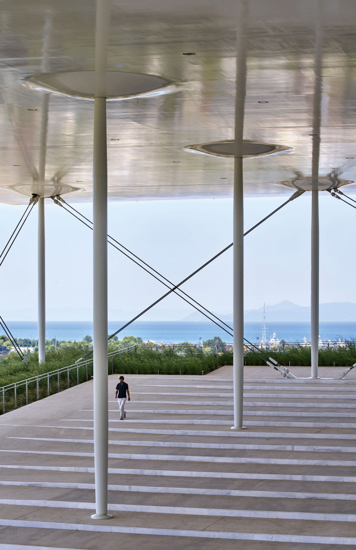 Michel Denancé, Centre culturel de la Fondation Stravros Niarchos, Athènes, 2017, Renzo Piano Building Workshop, architectes