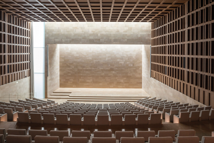 Auditorium André et Lilane Bettancourt - ©Atelier Barani Académie des beaux arts
