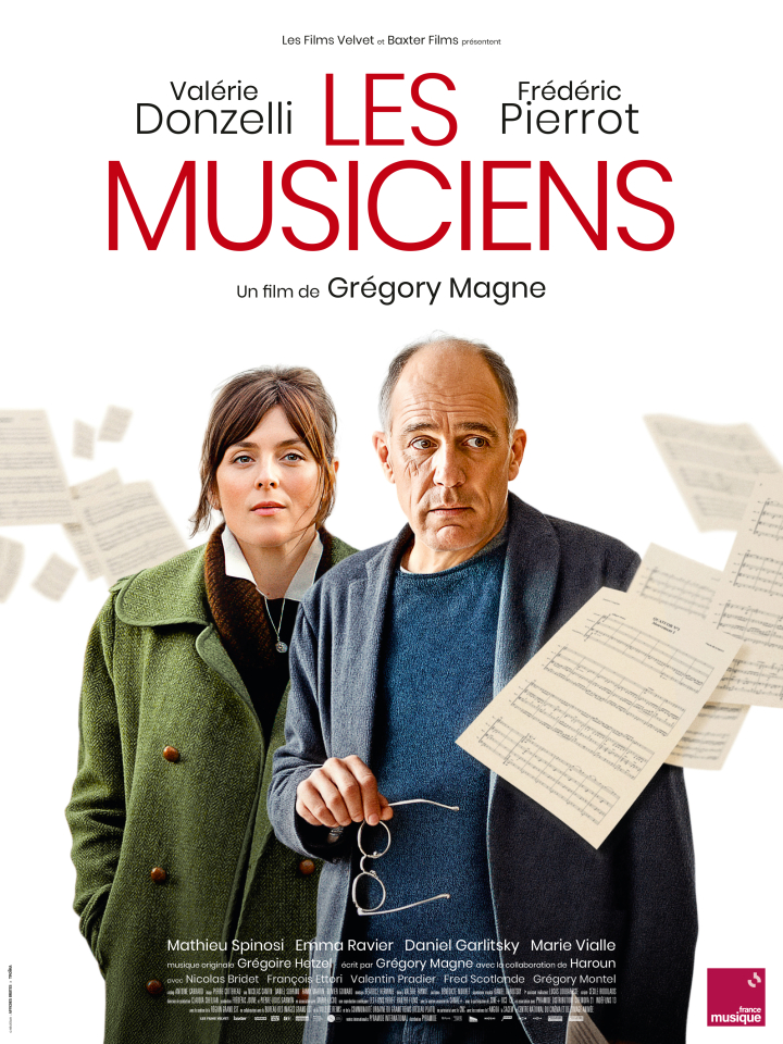 affiche du film "Les musiciens"