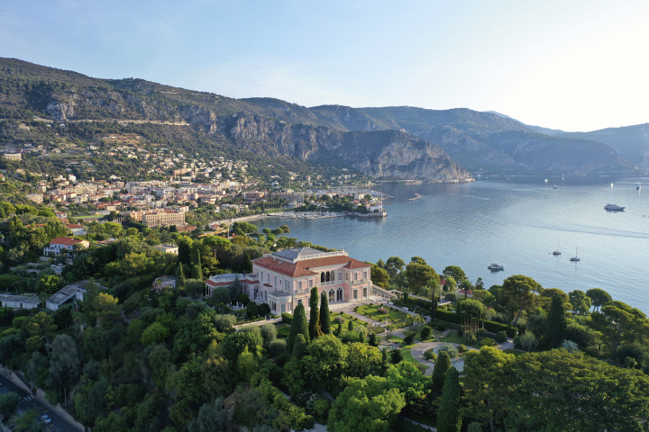 la Villa et les jardins Ephrussi de Rothschild. Photo Pierre Holley 