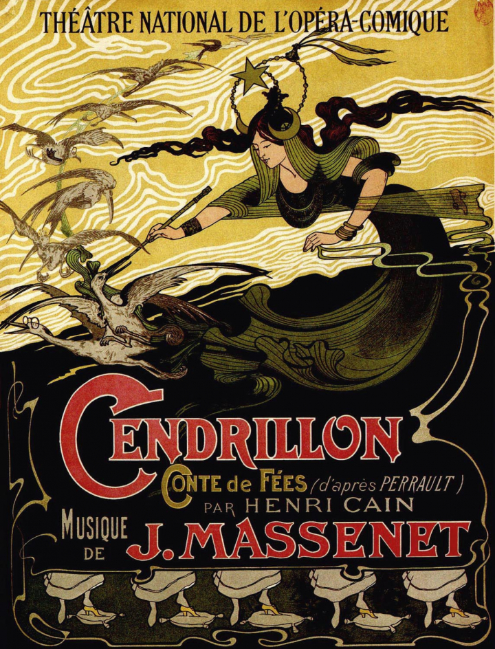 affiche de l’opéra Cendrillon