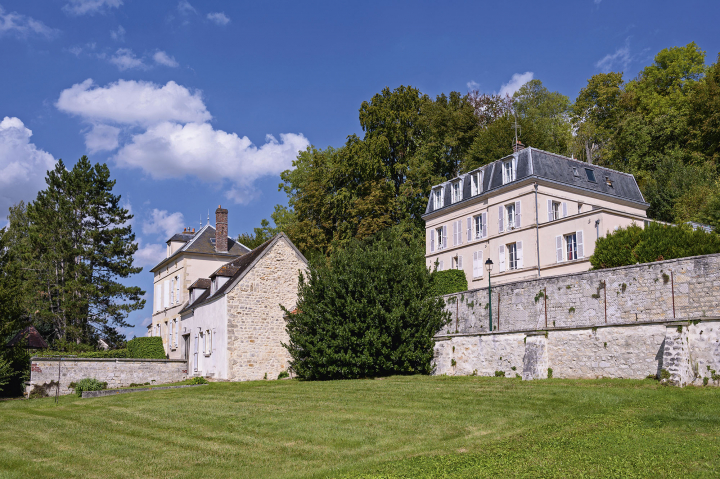 Vue de la « villa des Pinsons », nom d’origine de la Villa Dufraine. Photo Patrick Rimond
