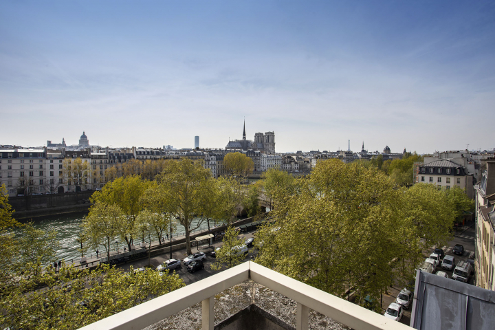 Cité internationale des Arts - Vue de la coursive, site du Marais.