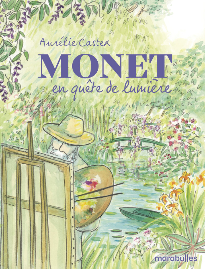 bande dessinée - Monet en quête de lumière