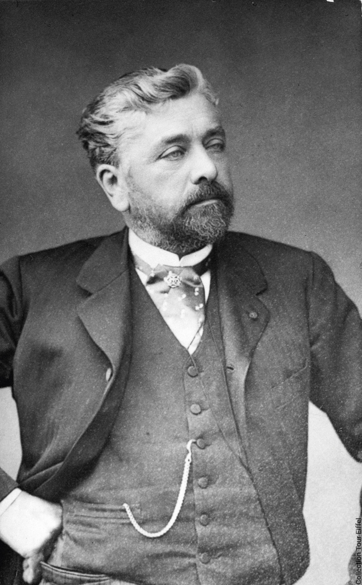 Portrait de Gustave Eiffel vers 1889