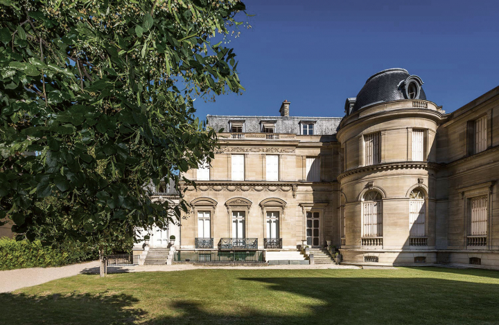 L'extérieur de l’ancien hôtel particulier de Paul Marmottan, collectionneur passionné de la période Empire, devenu le musée Marmottan Monet. Photo Christian Baraja SLB