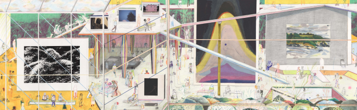 Forteresse VII, œuvre de Yann Kebbi