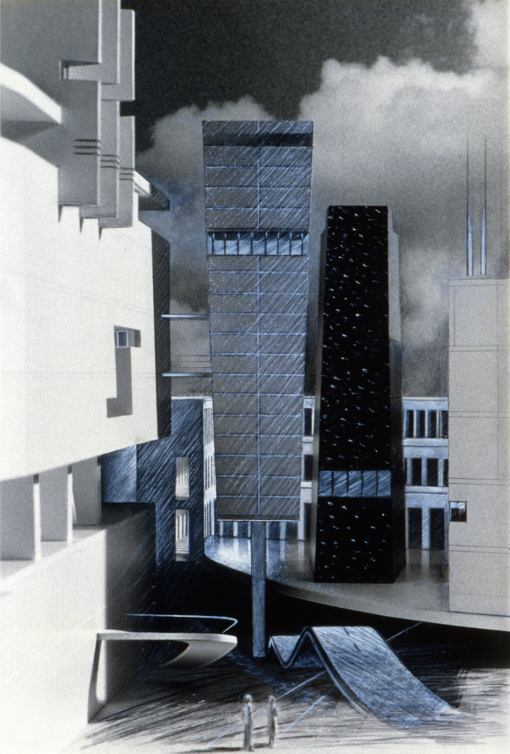 Frédéric Borel, premier prix du dessin d'architecte Louis Le Masson