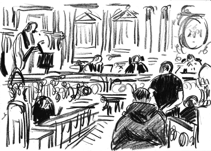 Hélène Le Cam, 3e Prix, Prix de Dessin Pierre David-Weill