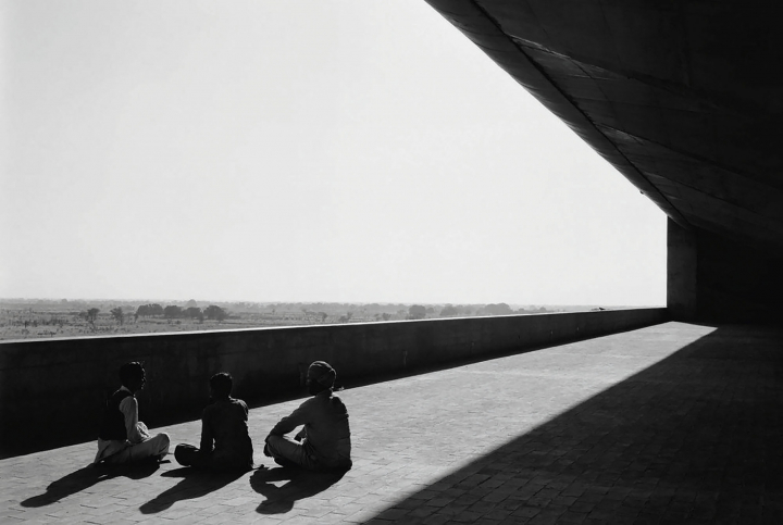 La Haute cour, Chandigarh, Inde, 1955. Le Corbusier architecte. Photo Lucien Hervé