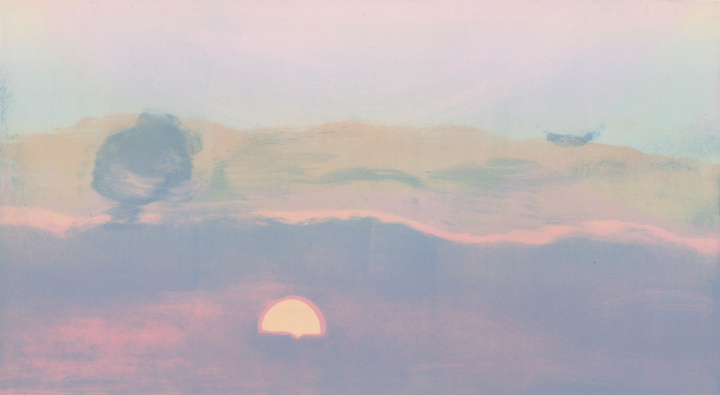 visuel de Yann Kebbi, "J'aime bien le train on a le temps de regarder