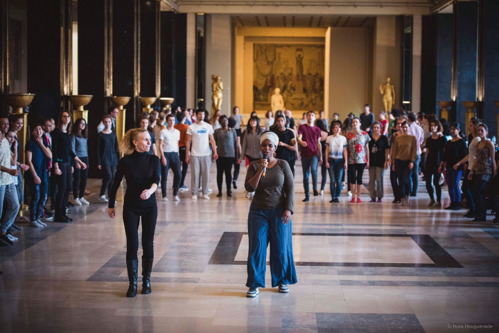 Le bal « Entrez dans la danse », 2017. Photo Nora Houguenade