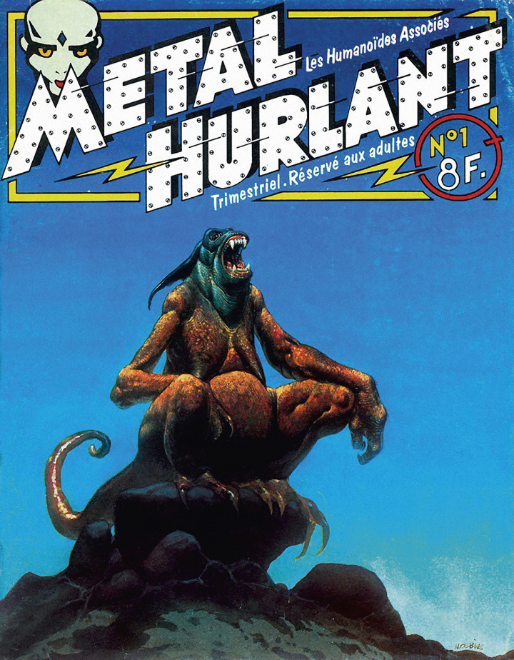 Premier numéro de Métal Hurlant 1974