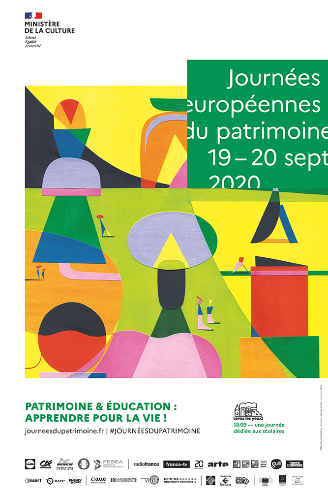 affiche Journées européennes du patrimoine