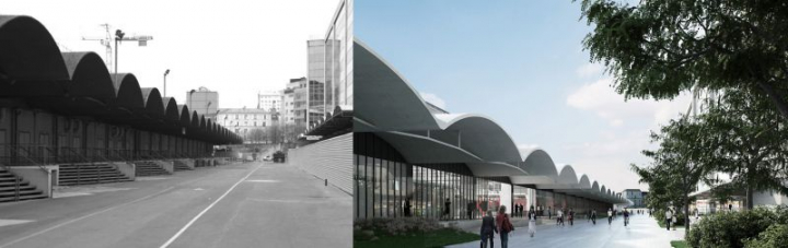 Construite dans les années 1920, la halle Freyssinet abritait les messageries de la gare d'Austerlitz, dans le 13 e arrondissement de Paris. Le bâtiment devrait accueillir fin 2016 plus de mille start-up du secteur du numérique dans un espace de travail partagé. Jean-Michel Wilmotte, architecte.