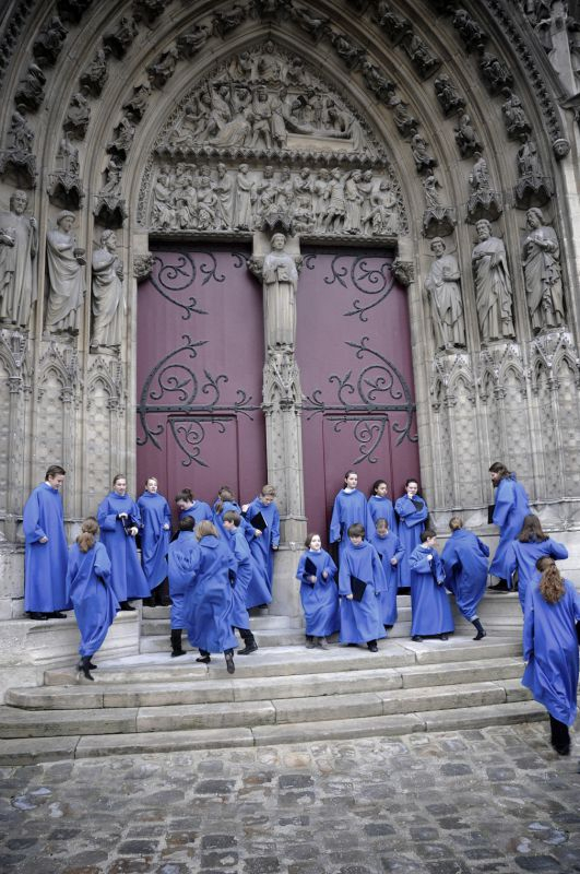 Le Chœur d’enfants de la Maîtrise Notre-Dame de Paris délivre une formation musicale complète de haut niveau par la pratique du chant. Photo © J.B. Millot