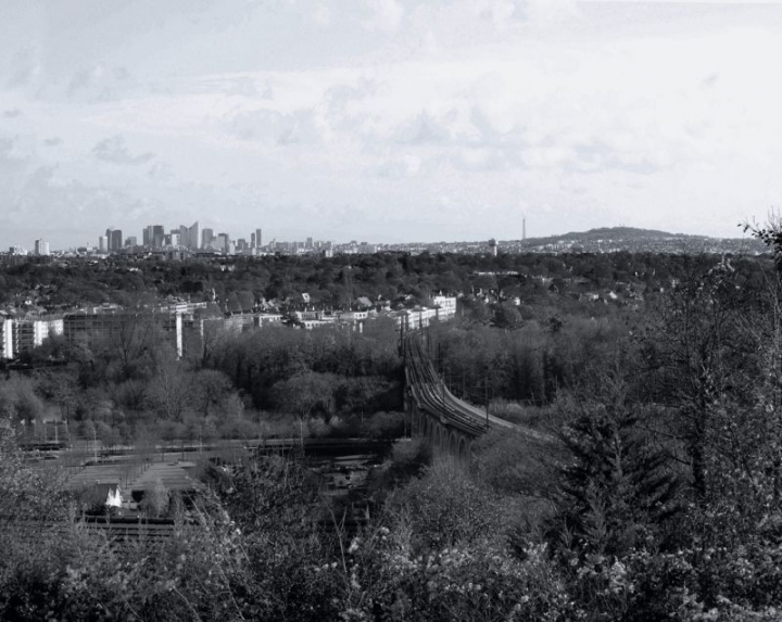 Le Mont Valérien depuis les coteaux d'Argenteuil. Photo Atelier Castro Denissof Casi