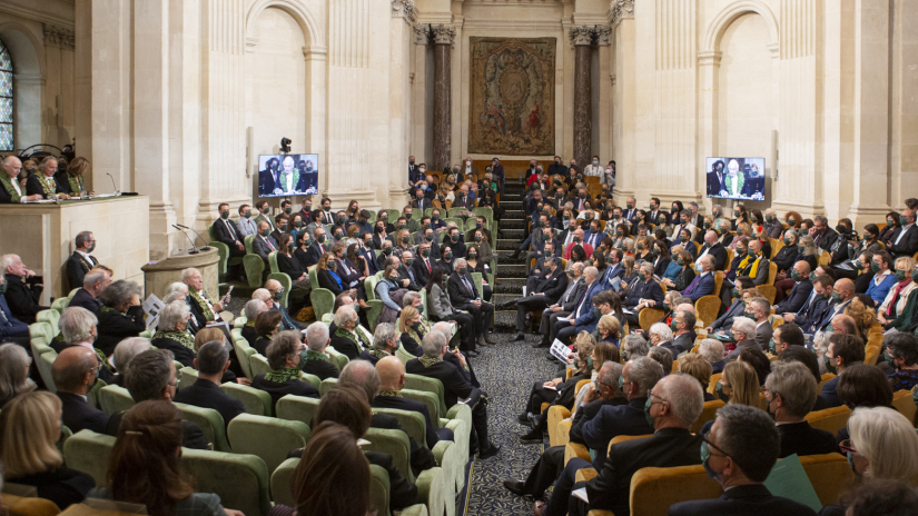 Séance solennelle de l'Académie des beaux-arts