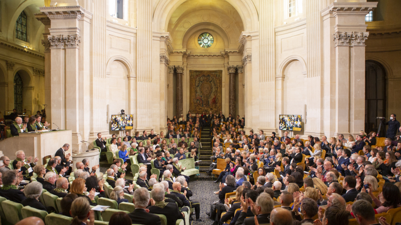 séance solennelle de l'Académie des beaux-arts 2022-crédit Juliette Agnel