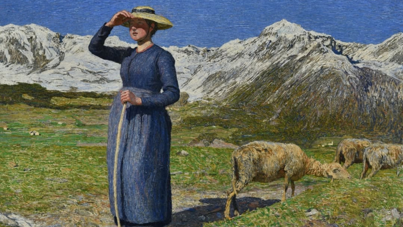 Giovanni Segantini, exposition au Musée Marmottan Monet