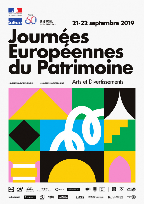 Affiche de la journée du patrimoine