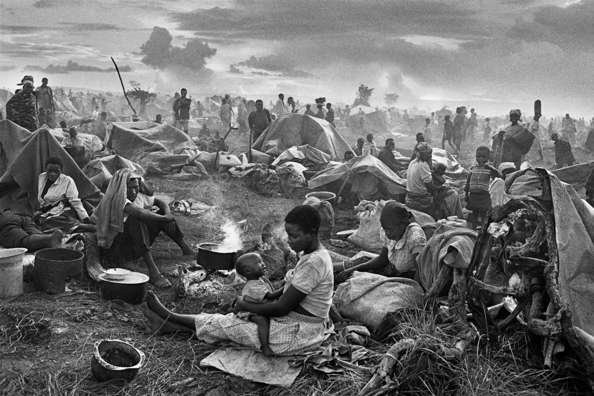 Camp de réfugiés rwandais de Benako. Tanzanie. 1994
