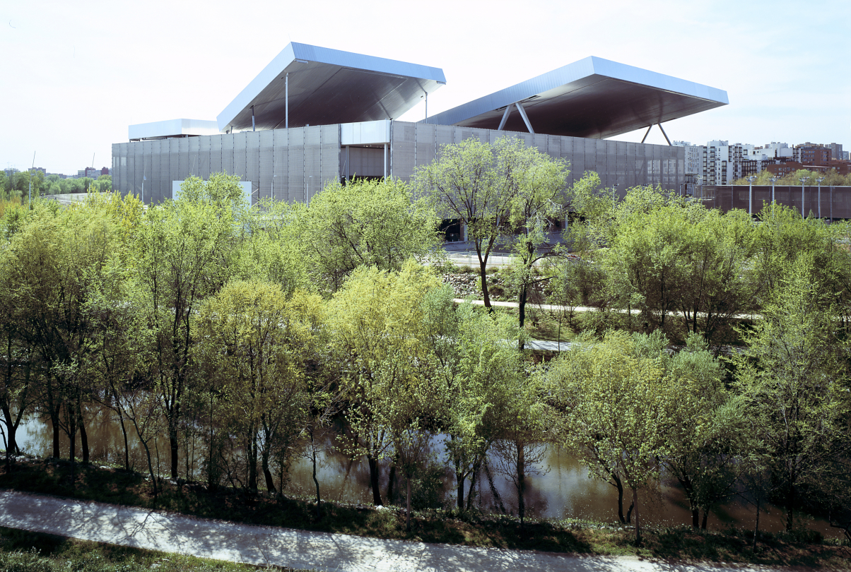 Centre olympique de tennis_Madrid © Georges Fessy_Dominique Perrault_Adagp