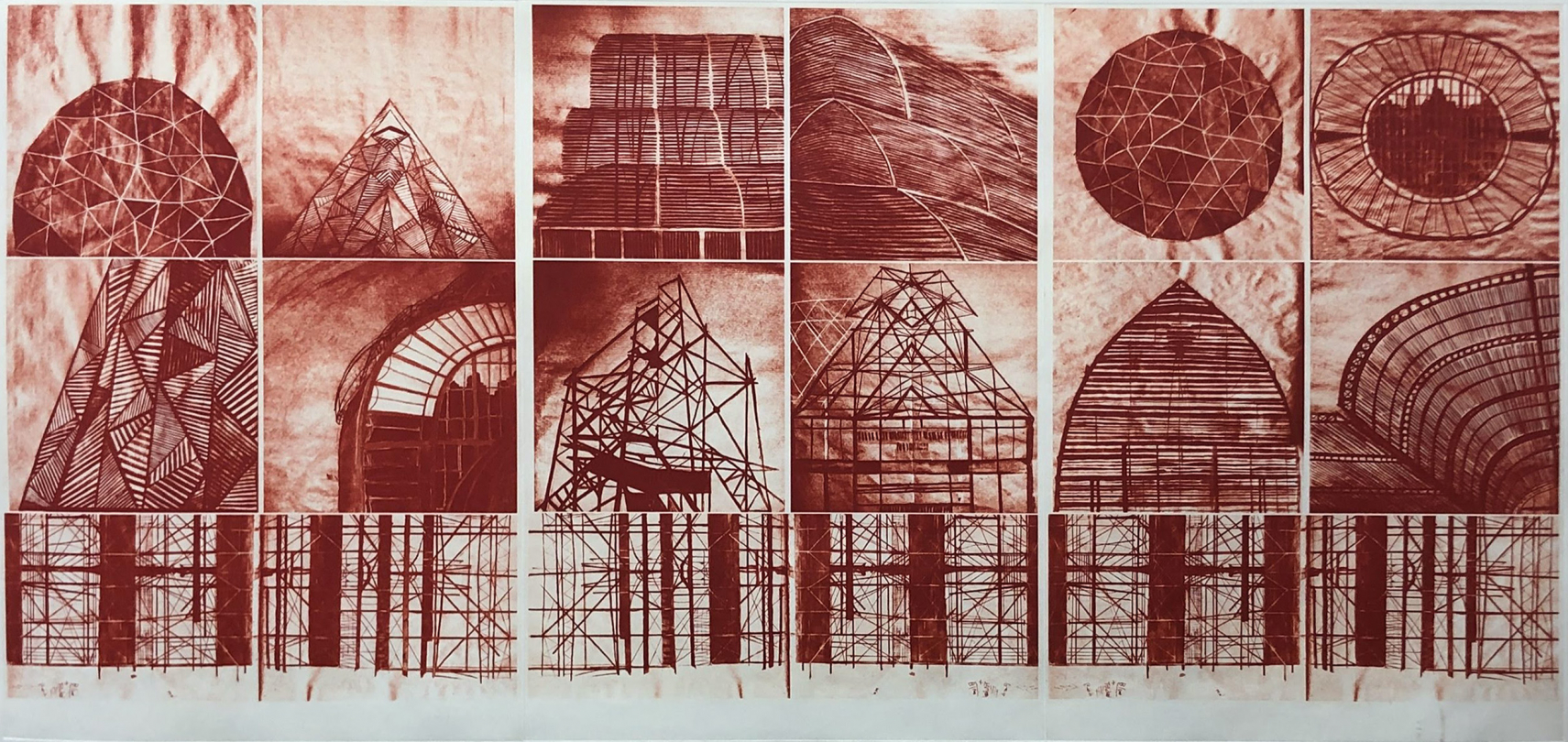 Jenny Robinson, "origins", lauréate du Prix de Gravure Mario Avati 2019