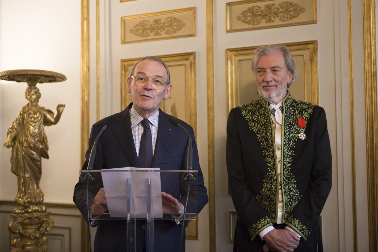 Installation de Jean-Marc Bustamante à l'Académie des beaux-arts