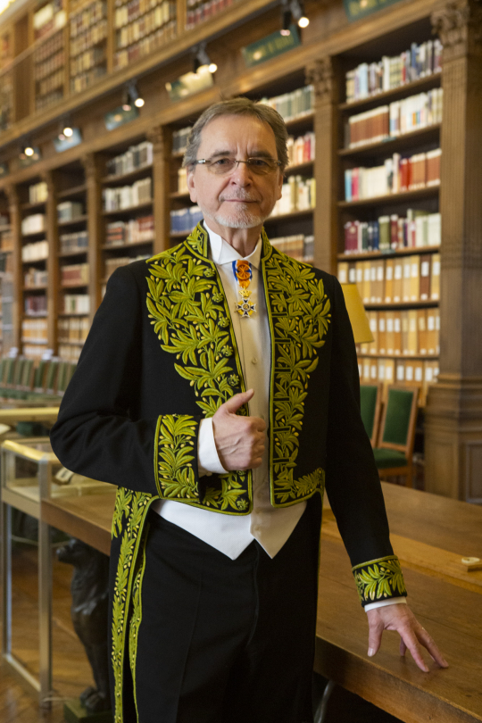 Installation de Jiri Kylian à l'Académie des beaux-arts