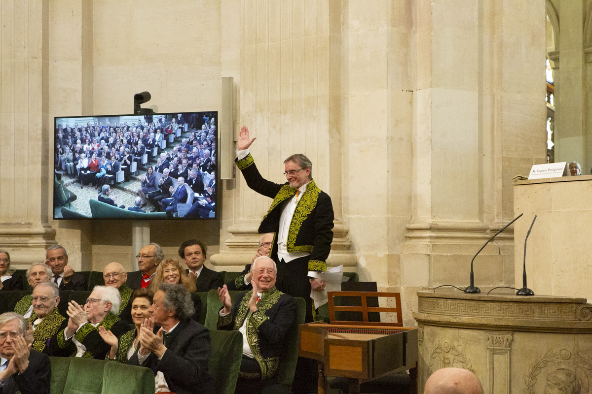 Installation de Jiri Kylian à l'Académie des beaux-arts