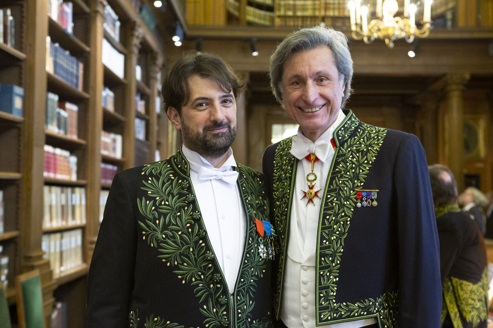 Installation de Bruno Mantovani à l'Académie des beaux-arts