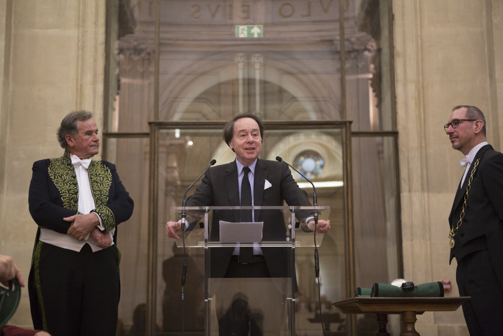 Installation de Bruno Barbey à l'Académie des beaux-arts