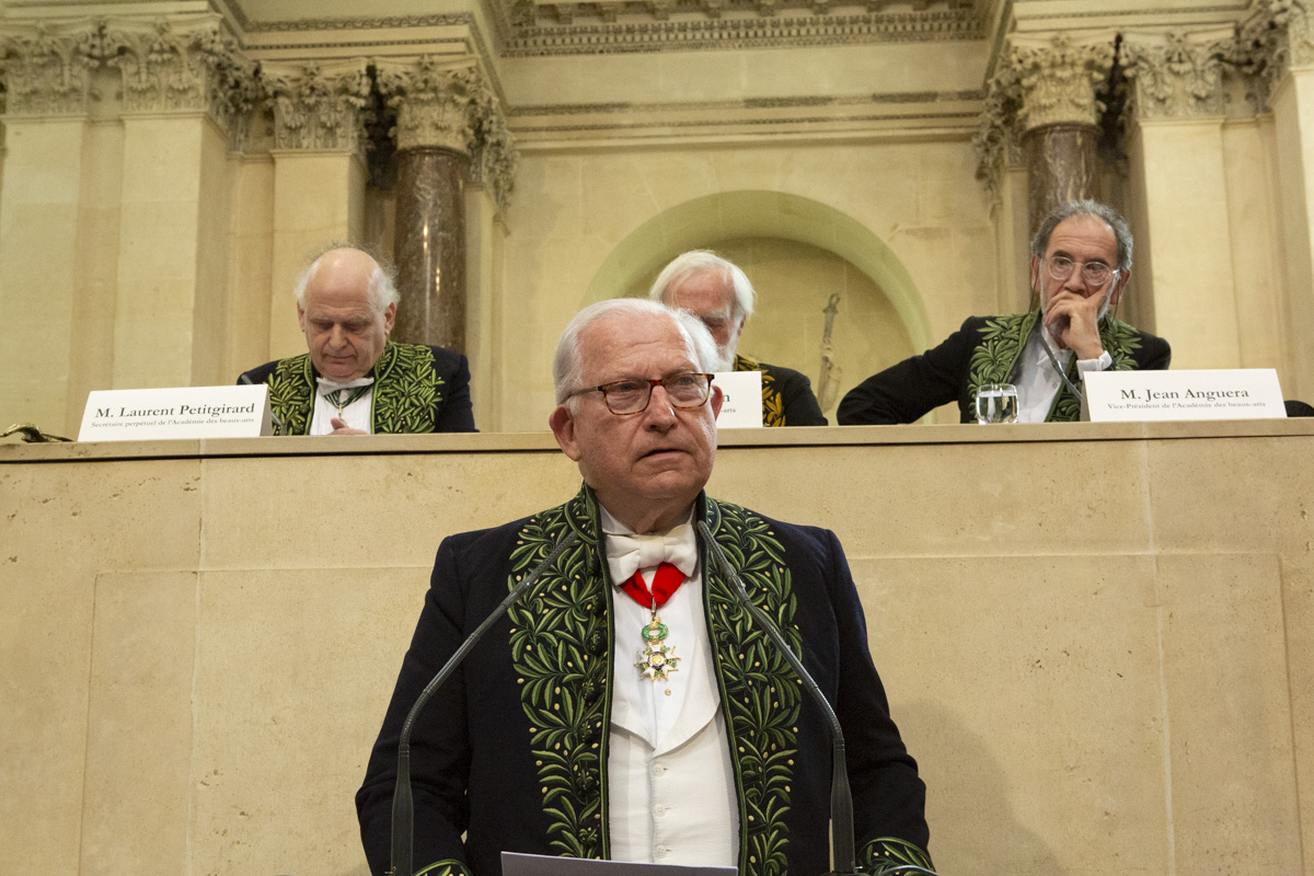 Installation de Jiri Kylian à l'Académie des beaux-arts