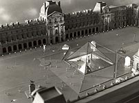 Maquette de l'établissement public du Grand Louvre