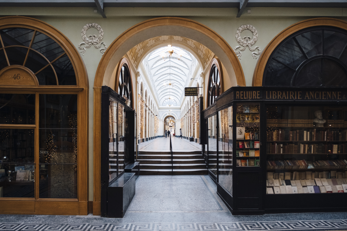 Intérieur de la Galerie Vivienne