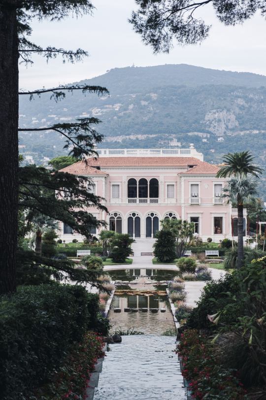 Jardins exterieurs de La Villa Ephrussi de Rothschild