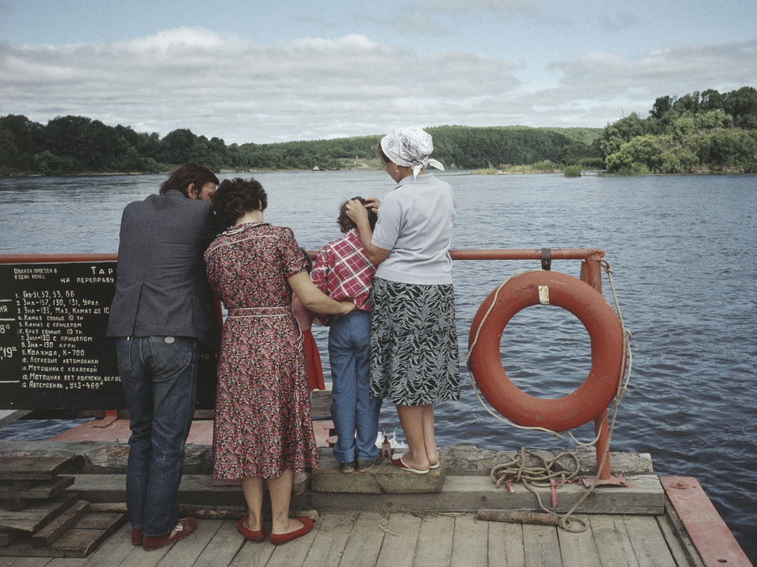 Sur le fleuve Amour près de Blagovechtchensk, 1991