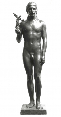 "Homme au trophée", 1974