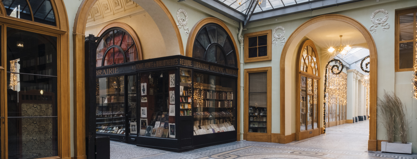 Intérieur de la Galerie Vivienne