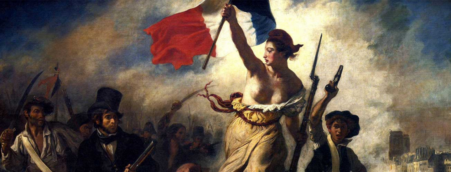 La liberté guidant le peuple, Delacroix