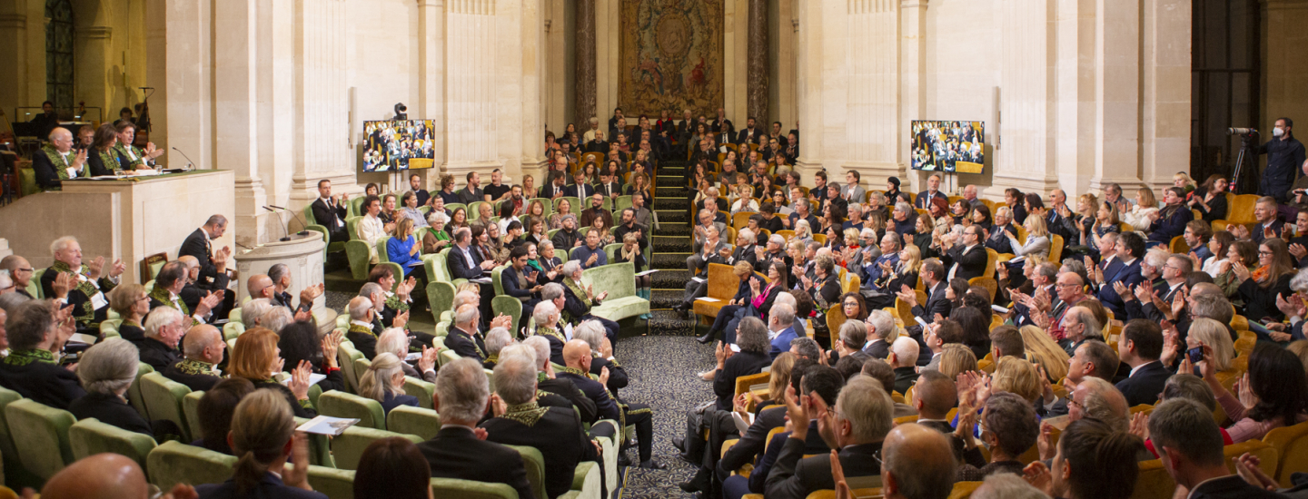 séance solennelle de l'Académie des beaux-arts 2022-crédit Juliette Agnel