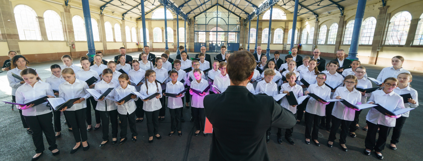 Maitrise Sainte Philomène de Hagueneau, lauréate du Prix Liliane Bettencourt pour le chant choral