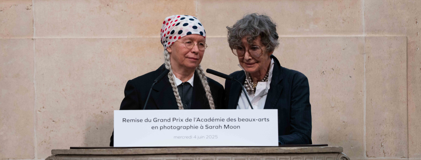 Grand Prix de l'Académie à Sarah Moon