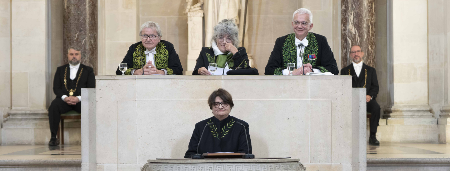 Installation de Françoise Huguier à l'Académie des beaux-arts
