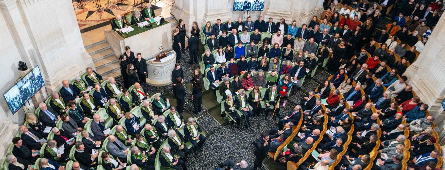 Séance solennelle de rentrée de l'Académie des beaux-arts 2025